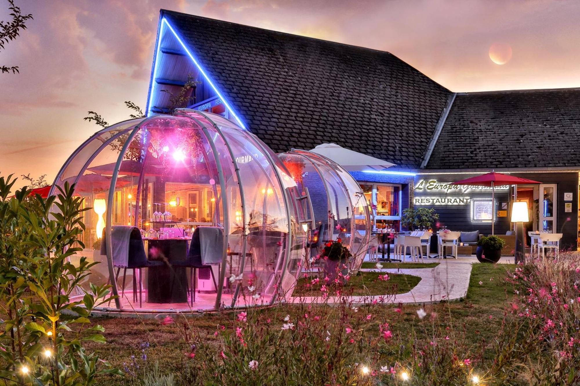Hotel-Restaurant Logis Europa Maussac المظهر الخارجي الصورة