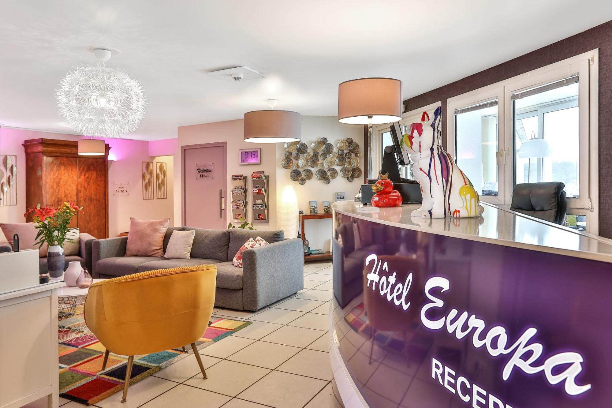 Hotel-Restaurant Logis Europa Maussac المظهر الخارجي الصورة